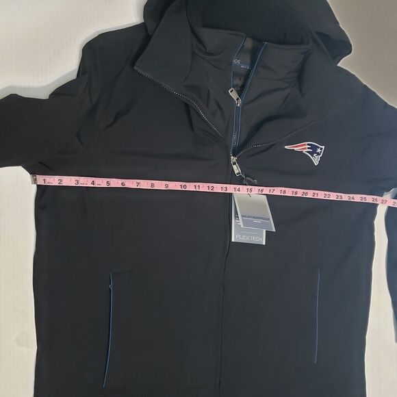 Weatherproof Flex Tech NE Patriots Mens Jacket XL Black Water Resistant New NWT - Picture 10 of 16
